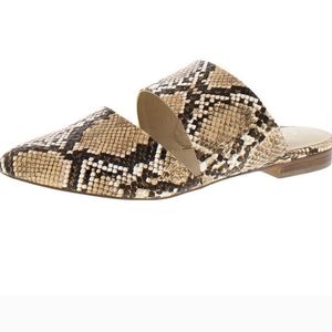 NWOT Mule Snakeskin Slides 6.5 Coconuts by Matisse